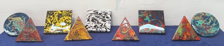Epoxy on Canvas